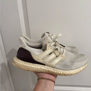 Adidas Ultraboot Women's White and Brown Running Shoes